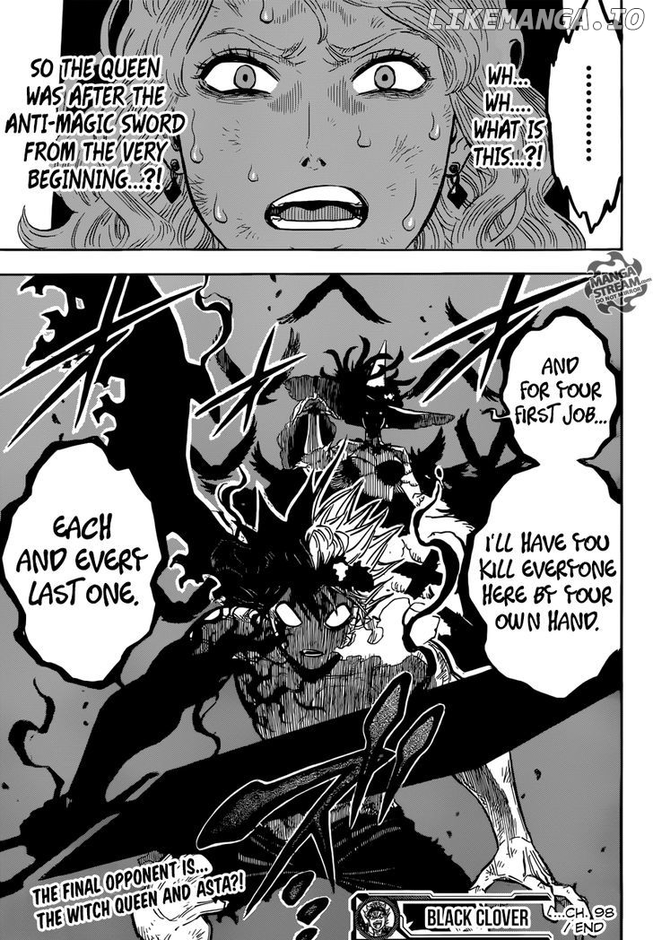 Black Clover chapter 98 image 19